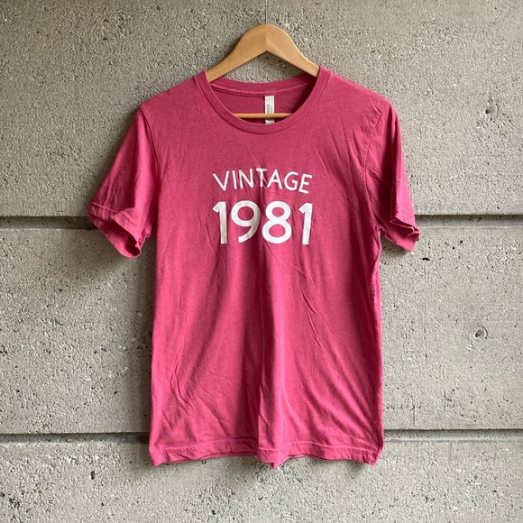 Vintage 1981 Birthday Shirt - Picture 1 of 4